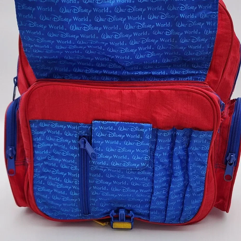 Walt Disney‎ World Backpack Celebrate the Future Hand in Hand Kids Backpack VTG
